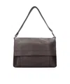Orciani Flip Shoulder Bag In Black
