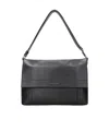 Orciani Flip Shoulder Bag In Black