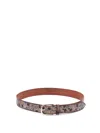 Orciani Flower Line Belt In Multi
