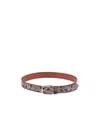 Orciani Flower Line Belt In Multicolor