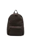FREEDOM CROCODILE-EFFECT ZIP BACKPACK