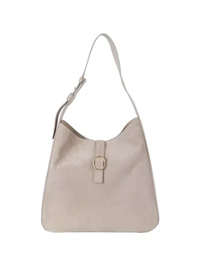 Orciani Gea Shoulder Bag In Neutral