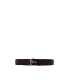 Orciani Logo Belt In Black