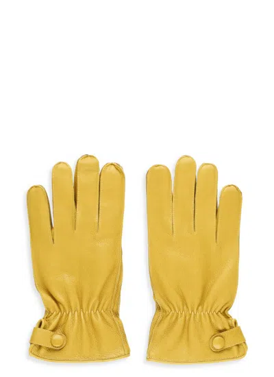 Orciani Gloves In Yellow