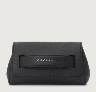 Orciani Gossip Clutch In Black