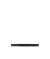 Orciani Hammer-pattern Leather Belt In Black