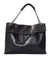 Orciani Large Venus Gotham Shoulder Bag In Black