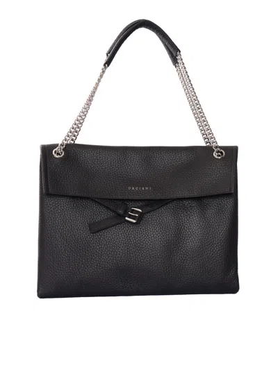 Orciani Handbag In Black