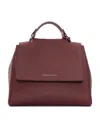Orciani Handbag In Burgundy