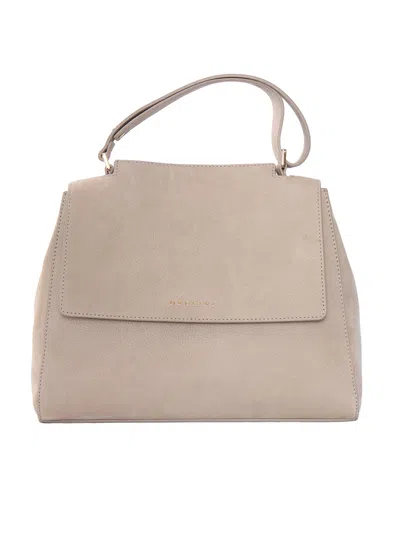 Orciani Handbag In Neutral