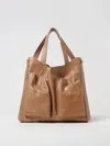 ORCIANI TOTE BAGS ORCIANI WOMAN COLOR BROWN,F41674032
