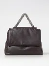 Orciani Chain-link Detail Tote Bag In Brown