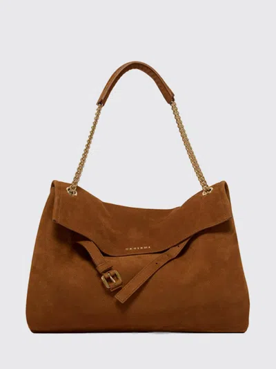 Orciani Handbag  Woman Color Leather In Brown