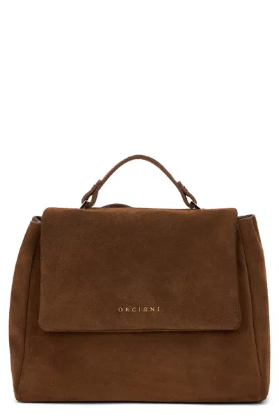 Orciani Handbag Sveva Midi In Suede