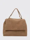 Orciani Medium Sveva Leather Tote Bag In Brown