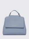 Orciani Mini Soft Handbag In Blue