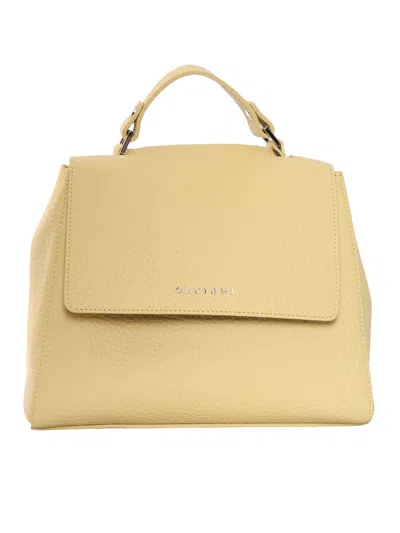 Orciani Handbag In Yellow