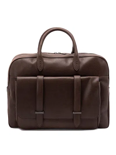 Orciani `jones` Holdall In Brown