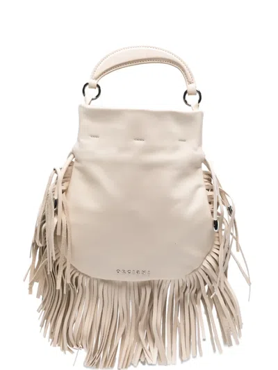 Orciani Juice Jungle Tote Bag In Neutral