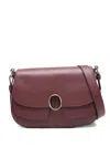 Orciani Kate Alba Shoulder Bag In Burgundy
