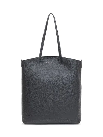 Orciani Ladylike Medium Shopper In Black