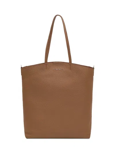 Orciani Ladylike Medium Shopper In Brown