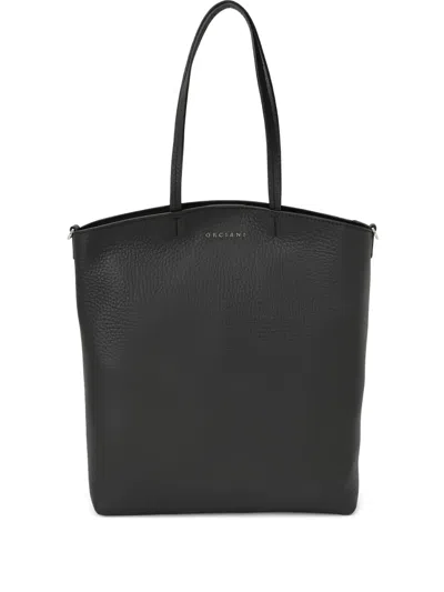 Orciani Ladylike Tote Bag In Schwarz