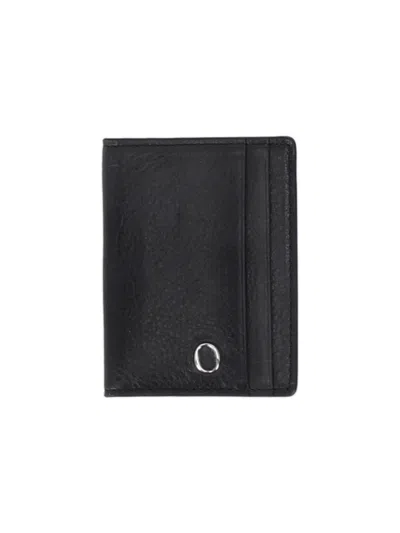 Orciani Lagoon Card Holder In Black
