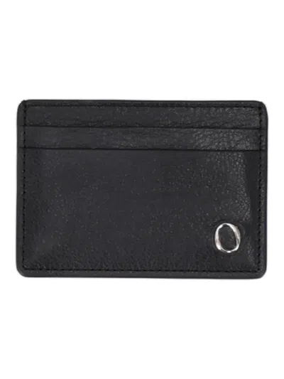 Orciani Lagoon Card Holder In Black