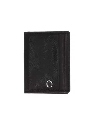 Orciani Lagoon Card Holder In Brown