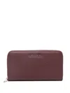 Orciani Large Zip-around Wallet In Brown
