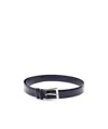Orciani Leather Adjustable-fit Belt In Blue