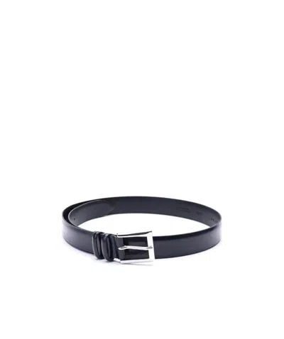 Orciani Leather Adjustable-fit Belt In Blue