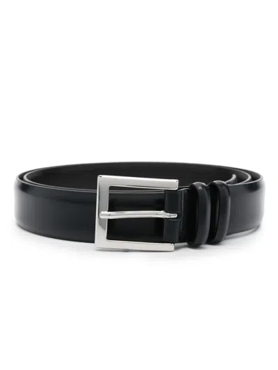 Orciani Leather Adjustable-fit Belt In Blue