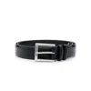 Orciani Leather Adjustable-fit Belt In Black
