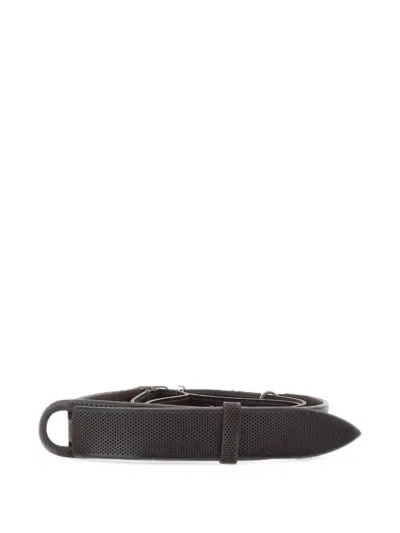 Orciani Leather Belt In Black