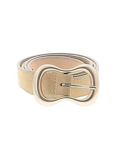 Pre-owned Orciani Leather Belt In Tan