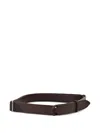 Orciani Leather Loop-buckle Belt In Brown