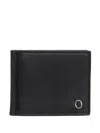 Orciani Leather Money-clip Wallet In Black