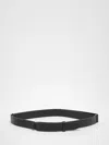 Orciani Leather Nobuckle Belt In Pink
