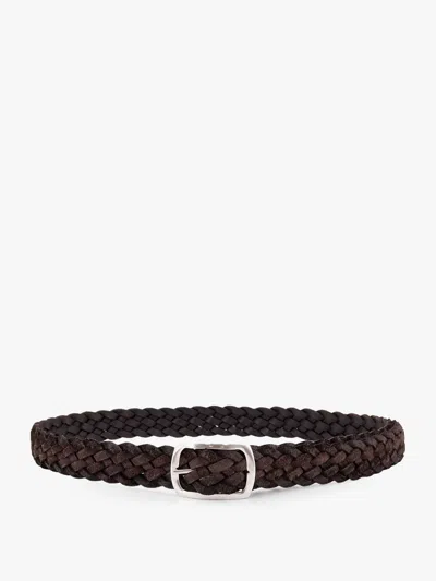Orciani Leather Reversible Belt