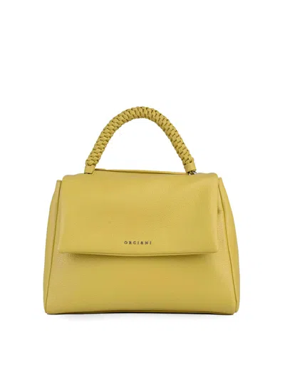Orciani Leather Shoulder Bag