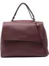 Orciani Versatile Handbag Adjustable Strap In Red