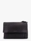 Orciani Leather Shoulder Bag With Interwined Motif