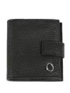 Orciani Leather Wallet In Black