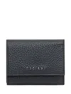 Orciani Logo Wallet In Nero