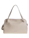 Orciani Lido Medium Textured Leather Handbag In Multi