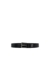 Orciani Logo Belt In Black