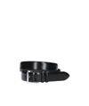 Orciani Logo Belt In Black