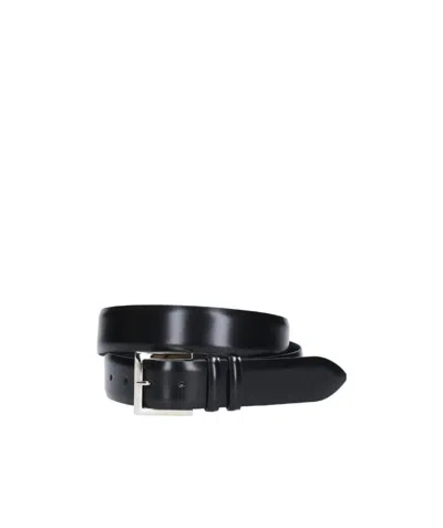 Orciani Logo Belt In Black